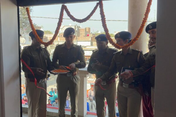 हुस्सेपुर में पुलिस पिकेट का उद्घाटन