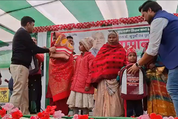 जदयू विधायक पप्पू पांडेय का सम्मान समारोह