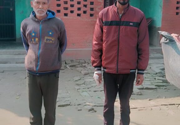 मारपीट के मामले में दो आरोपित गिरफ़्तार