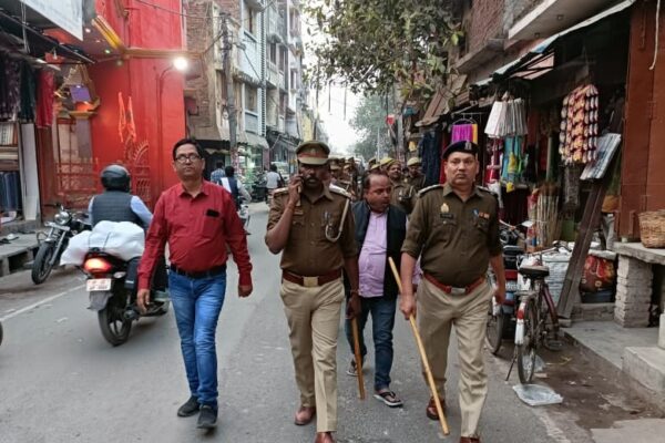 होली और रमजान के मद्देनजर जनपदीय पुलिस का एरिया डोमिनेशन अभियान जारी