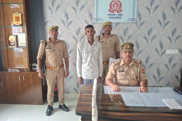 थाना रुद्रपुर पुलिस द्वारा गैर इरादतन हत्या में वांछित चल रहे 01 अभियुक्त को किया गया गिरफ्तार