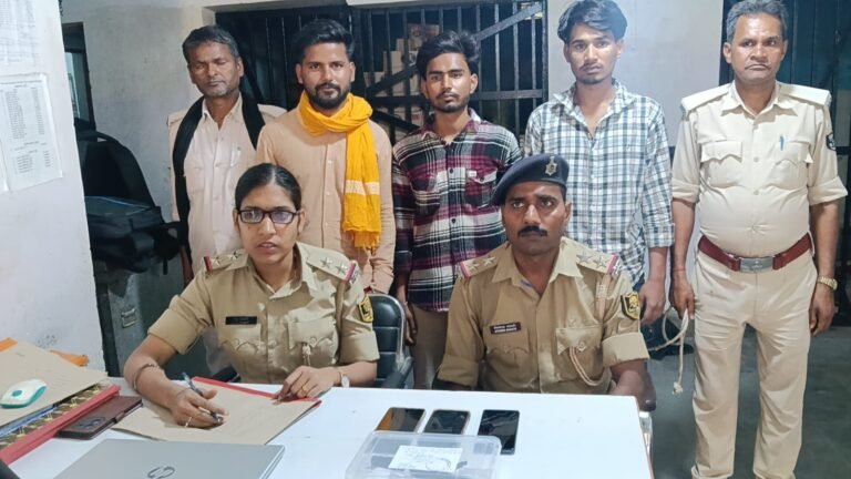 गोपालगंज: अपराध की साजिश रचते तीन गिरफ्तार, देसी कट्टा व कारतूस बरामद