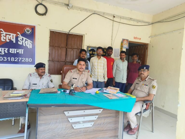 गोपालगंज: विभिन्न थानों में गुंडा परेड, अपराधियों को पुलिस की सख्त चेतावनी